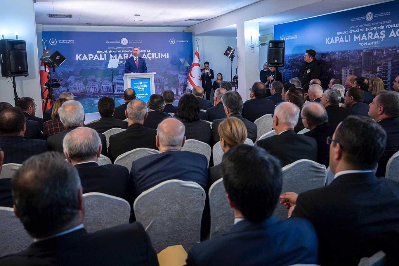 Bakan Gül: "Kapalı Maraş KKTC toprağıdır" Bakan Gül: "Kapalı Maraş KKTC toprağıdır"